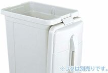 新輝合成 トンボ ゴミ箱 エコペール 62リットル 本体 再生プラスチック使用 食品衛生法適合 幅35×奥行49×高さ55cm EC-60 日本_画像3