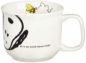 「PEANUTSピーナッツ」 スヌーピー ジョイ マグカップ 180ml 白 606131