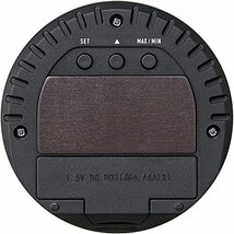 タニタ 温湿度計 時計 温度 湿度 デジタル 卓上 マグネット ブラック TT-585 BK_画像6