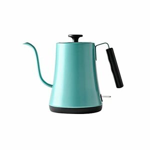 arejia electric kettle 1.0L coffee drip stainless steel Cafe kettle small . electric Cafe kettle stylish AR-KE101BG blue Gris 