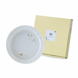 NARUMI (ナルミ) 子供用 食器 プレート シャイニングスター 径19cm すくいやすい食器 ユニバーサルプレート お食い初め 離乳食