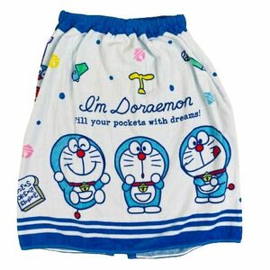 2024年 丸眞 60cm丈 ラップタオル I'm doraemon ドラえもん スイミング プール 子供用 女の子 男の子 キャラクター プー