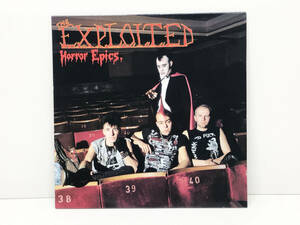 【レコード】 LP盤　THE EXPLOITED　HORROR EPICS 