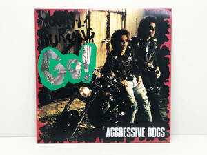 【レコード】 LP盤　AGGRESSIVE DOGS　YOUTH ! BURNING GO !