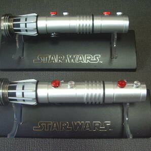 スターウォーズ ダースモール フォース FXライトセーバー  ２台一組 送料無料 STAR WARS DARTH MAUL FORCE FX LIGHTSABERの画像4