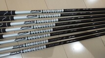 ☆★美品 グラファイトデザイン GRAPHITE DESIGN TOUR AD AD-115 8本 Sフレックス★☆ 3番用〜PW_画像1