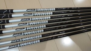 ☆★美品 グラファイトデザイン GRAPHITE DESIGN TOUR AD AD-115 8本 Sフレックス★☆ 3番用〜PW