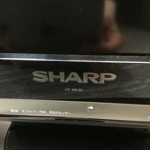 【12783】シャープ SHARP 40インチ 液晶テレビ LC-40LX1  リモコン B-CASカード 動作確認済 アクオス AQUOS 世界の亀山ブランドの画像8