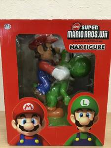 【12774】New SUPER MARIO BROS.Wii MAX FIGURE ニュー・スーパーマリオブラザーズ・Wii マリオ&ヨッシー フィギュア マリオ