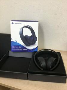 【12915】PSプレミアムワイヤレスヘッドセット　CUHJ-15005 SONY PlayStation Wireless Surround Headset ソニー 