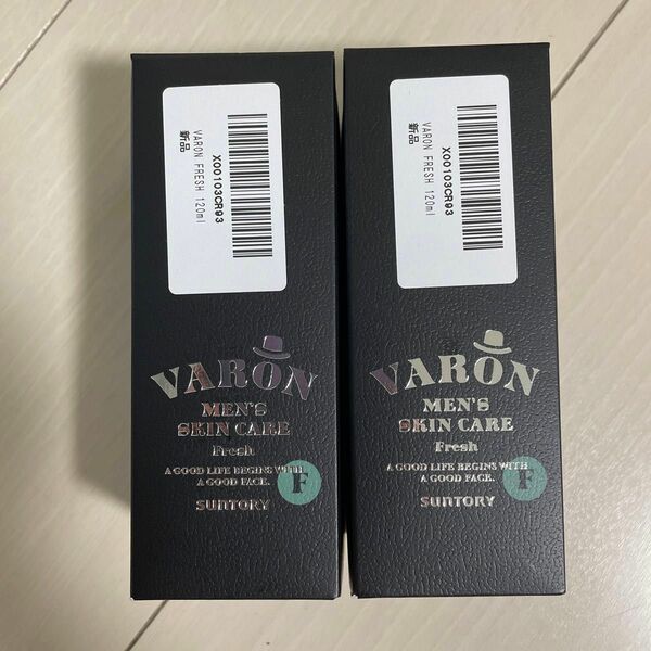 サントリー VARON ヴァロン 保湿美容乳液　フレッシュ 120mL×2本