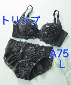 500 иен старт *26-21 новый товар A75 Lto Lynn p бюстгальтер & шорты комплект прекрасный грудь Silhouette . целый .. глубина. немного глубокий .. длина 