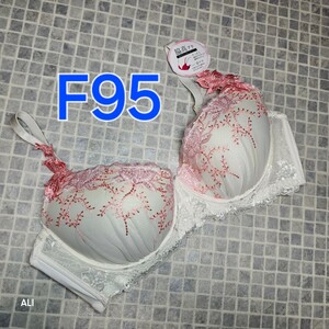 1円スタート　●11-8　新品　F95　ブラジャー　脇高ブラ　U字　ラグジュアリー　