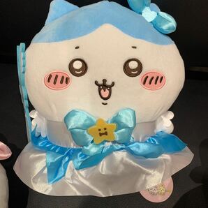 数2セットあり☆未使用品 まじかるちいかわ BIGぬいぐるみ ハチワレ ちいかわ うさぎ 3種セットの画像2