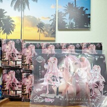 ポスター付き！20個セット【未開封】タイトー AMP+ フィギュア ARTIST MASTERPIECE+ 初音ミク 桜ミク 桜提灯ver._画像1