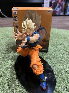 ドラゴンボール SCultures BIG 造形天下一武道会4 準優勝作品!! 其之四 超サイヤ人 孫悟空 かめはめ波フィギュア 開封品