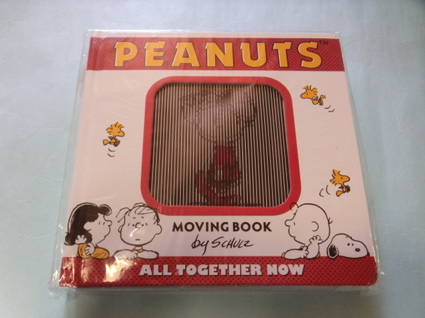PEANUTS MOVING BOOK ALL TOGTHER NOW シュリンク未開封 ISBN9784072839959