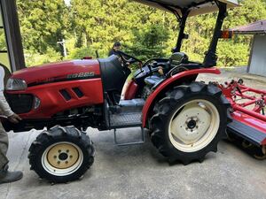 引取限定) Yanmar　Tractor　25馬力　EG225　すぐ使用可能　乗用　耕うん機　中古　農機具　