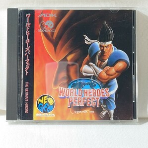 SNK NEOGEO CD ネオジオCD ワールドヒーローズパーフェクト WORLD HEROES PERFECTの画像1
