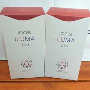 【希少品終売レッドセット】【新品、未開封品】IQOS ILUMA ONE アイコス イルマワン サンセットレッド２個セット即日発送