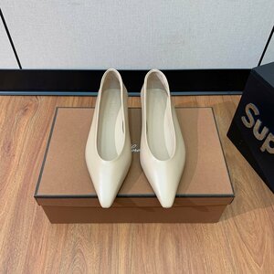 Loro Piana Loropiana Ladies Pumps Potanko Shoes Кожаная ковтика 35-42 Selectable 3952