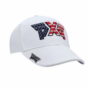 新品　PXG　ゴルフ　キャップ　ハット　サンバイザー　帽子　男女兼用　フリーサイズ　ホワイト