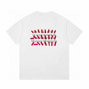 送料無料　Maison Margiela マルタンマルジェラ　メンズ　Tシャツ　半袖　文字ロゴ　S-XL　サイズ選択可能　MM6　3542