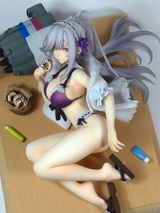 未塗装　未組立　アズールレーン　水着　ダンケルク　樹脂パーツ フィギュア　ガレージキット レジン キット