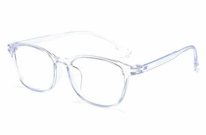 1円～　大奉仕　ブルーライトカット　メガネフレーム　レンズ交換可能　フルリム　タテメガネ　眼鏡　男女兼用　 sc0358