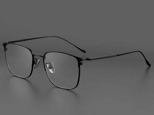 送料無料　メガネフレーム　タテメガネ眼鏡　レンズ交換可能　金属フレーム 新品　ファッション小物 　男女兼用　 sc0093