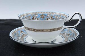 Wedgwood ウェッジウッド 洋食器　ティーカップ＆ソーサー 2点セット テーブルウェア インテリア ギャラリー アフタヌーンティー