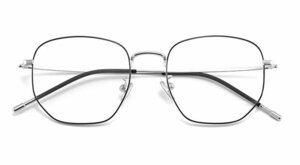 送料無料　チタン　タテ眼鏡　レンズ交換可能 メガネフレーム　超軽量　フルリム　金属フレーム　男女兼用　 sc0293