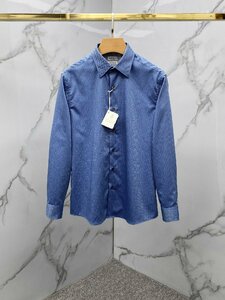 送料無料　ブルネロクチネリ　BRUNELLO CUCINELLI メンズ　シャツ　長袖　ビジネス　新品　S-XXL　サイズ選択可能　3865