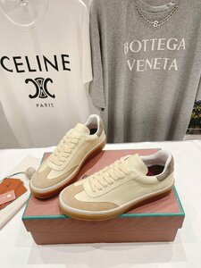 Loro Piana　ロロピアーナ メンズ　スニーカー　レザー　牛革　シューズ　靴　38-46　サイズ選択可能　3900