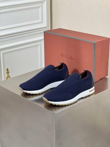 Loro Piana　ロロピアーナ　靴　メンズ　スニーカー　スポーツシューズ　ウール使用　軽い　39-44　サイズ選択可能　新品　1900