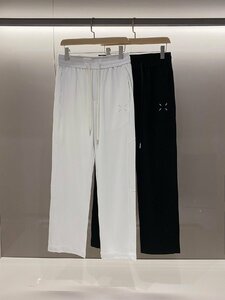 Maison Margiela マルタンマルジェラ メンズ　パンツ　ズボン スラックス コットン ゴムウエスト M-4XL サイズ選択可能 MM6 ホワイト 4258
