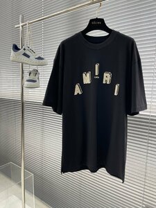 送料無料　AMIRI　アミリ　メンズ　Tシャツ　半袖　文字　丸首　シンプル　M-3XL　サイズ選択可能　4284