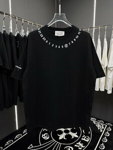 送料無料　Maison Margiela マルタンマルジェラ メンズ　Tシャツ　半袖　無地　文字ロゴ　S-XL　サイズ選択可能　MM6　4464