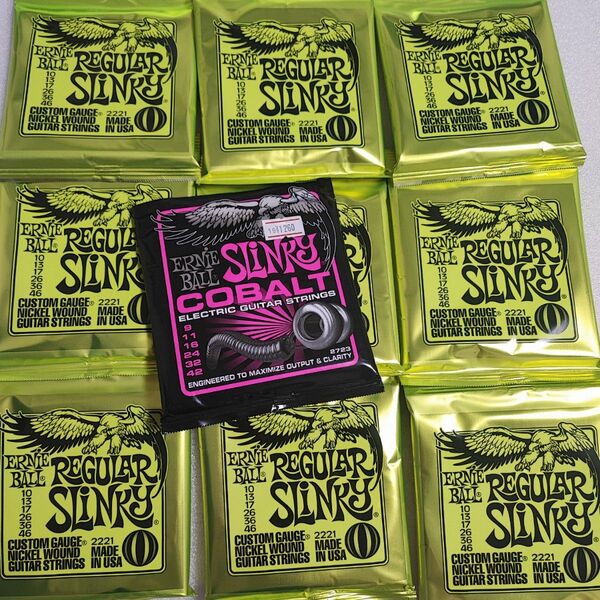 ERNIE BALL Regular アーニーボール 2221 9セット 新し目