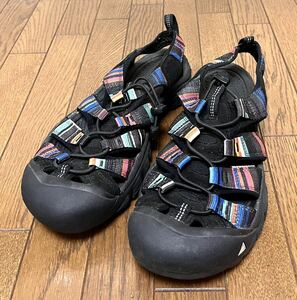 Keen NEWPORT RAYA キーン ニューポート スニーカーサンダル スポーツサンダル ウォータープルーフ 防水sneaker 黒 ブラック 27cm