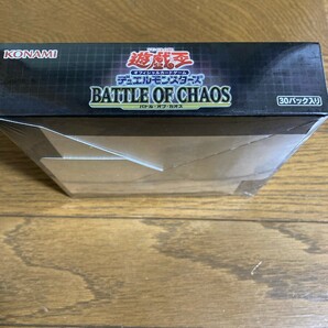 遊戯王 BATTLE OF CHAOS 初回限定版 BOX 未開封 シュリンク付き 1ボーナスパック 付き バトルオブカオス ボックスの画像2