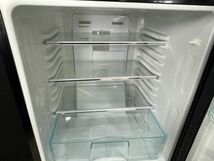 ユーイング ノンフロン冷凍冷蔵庫 UR-FG110J 110L 2ドア レッド 家電製品 C/57552_画像9