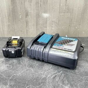  Makita fast charger 18V battery set [ used ] operation guarantee makita DC18RC T BL1830B power tool /57542