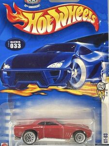 新品未開封 保管品 Mattel マテル Hot Wheels ホットウィール ミニカー 旧ロゴ 玩具 GT-03 レッド/183