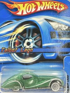 新品未開封 保管品 Mattel マテル Hot Wheels ホットウィール ミニカー 旧ロゴ 玩具 Talbot Lago タルボ ラーゴ グリーン/222