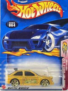 新品未開封 保管品 Mattel マテル Hot Wheels ホットウィール ミニカー フォード エスコート FLAMIN HOT WHEELS 5/5 FORD ESCORT / 045