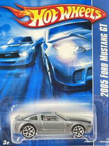 新品保管品 Mattel マテル Hot Wheels ホットウィール ミニカー 旧ロゴ フォード マスタング 2005 FORD MUSTANG GT / 053