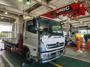 Hinoレンジャー Unic4-stageCrane　セーフティーローダー　増tonnevehicle両