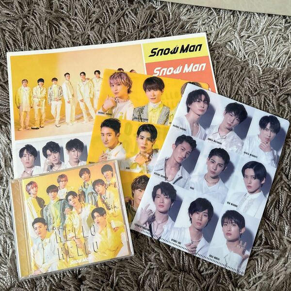 Snow Man CD HELLO HELLO おまけ付き