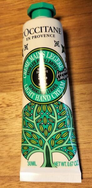 ロクシタン (LOCCITANE) スパークリングリーフ スノーシア ハンドクリーム 30mL 乾燥 保湿